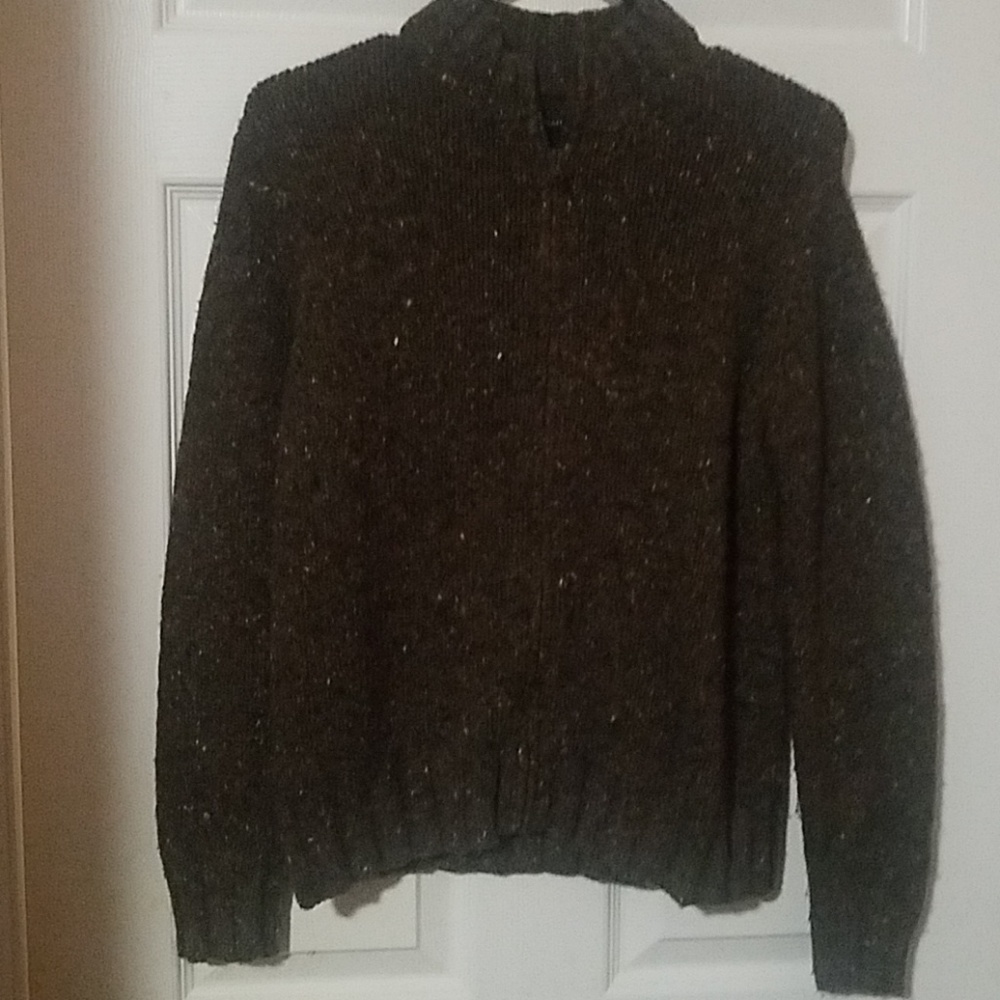 Sarah Spencer Wool Brown Cardigan  *Moving Sale!* - Picture 2 of 3